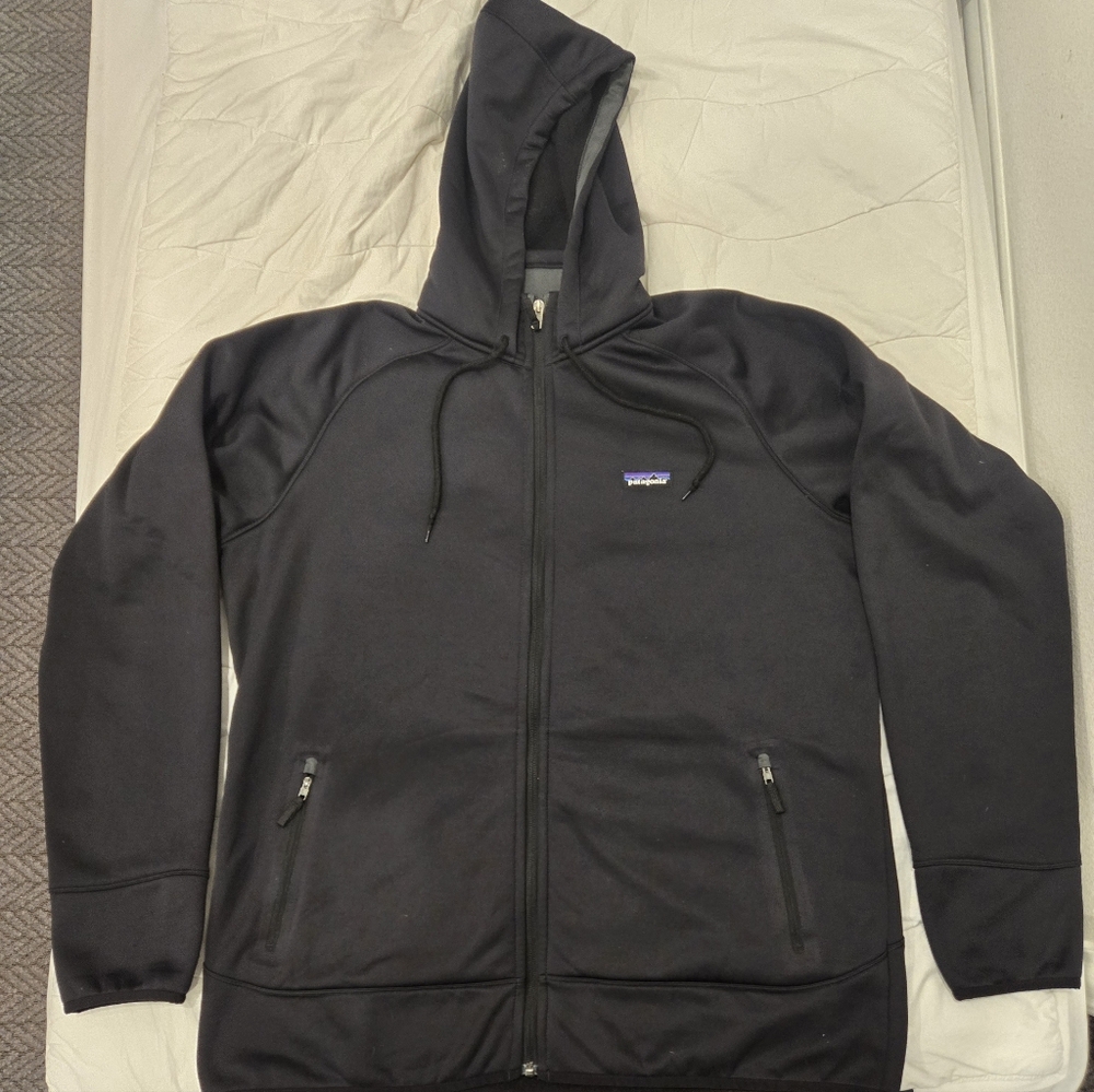 Patagonia Men's Fleece Jacket‎  Hoody Black